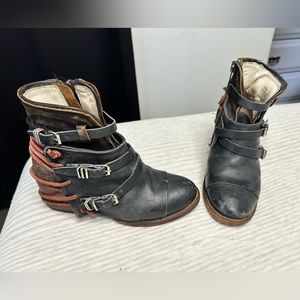 Distressed boots by Freebird Steve Madden